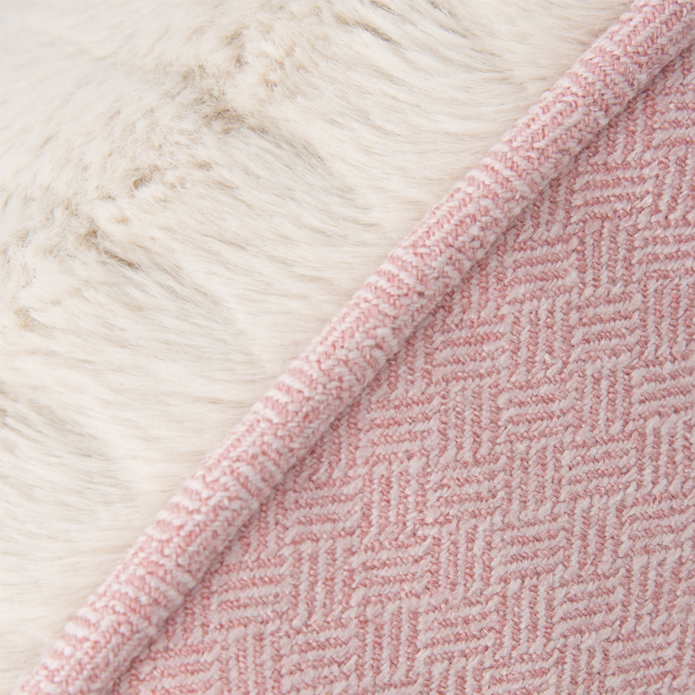 Ellen Donut Dog Bed (in Tan, Pink or Grey) by Scruffs