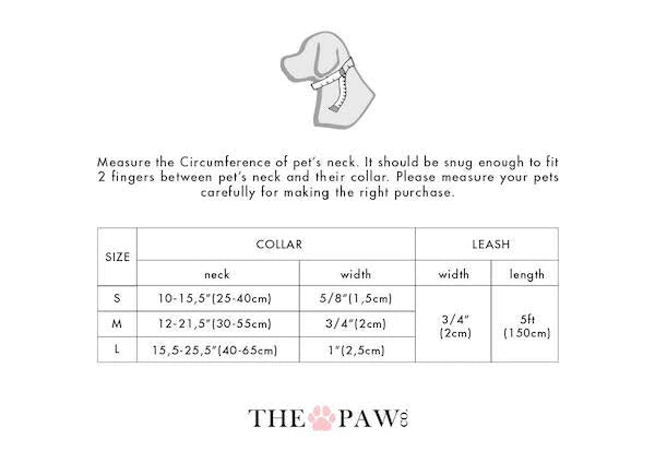 Ruby Dog Collar, Dog Collar & Dog Bowtie (Set) – by The Paw Co.